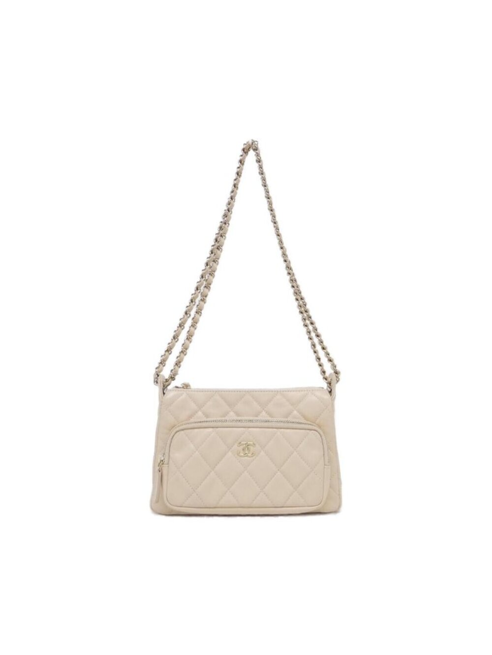 Chanel Shoulder Bag Beige